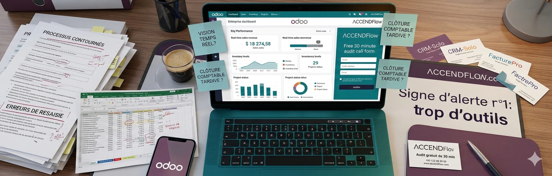 signes passer à Odoo